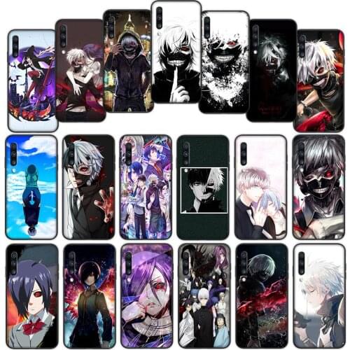 Tokyo Ghoul Anime Soft Cover Case for Samsung Galaxy A10 A10S A20 A30 A20S A20E A30S A40 A40S A50 A50S A70 A70S