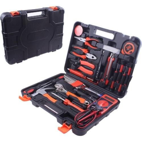 35pcs Combination electrician tool accessories repair hand tool box set Spanner household multi tool kit Herramientas DN155