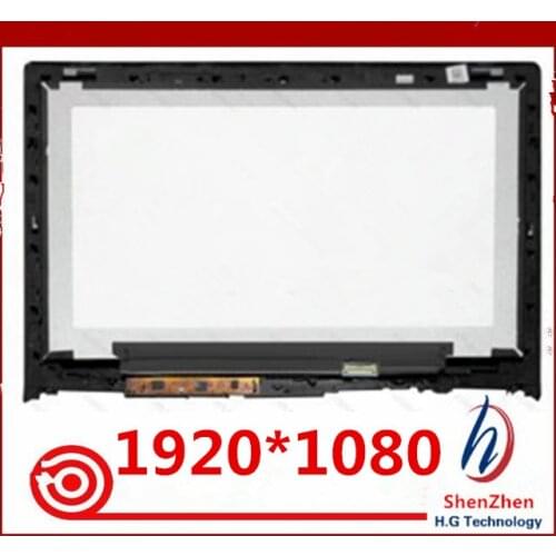 Original 13.3" FHD LED LCD Display Panel + Touch Screen Digitizer Glass Assembly with frame for Lenovo IdeaPad Yoga 2 13 20344