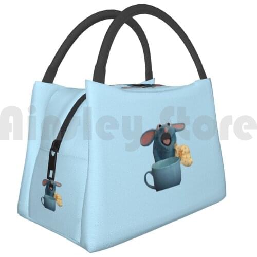 Portable Insulation Bag Tutter Tutter Mouse Meme Mouse From Bear In The Big Blue House Nostalgia Bear In The Big
