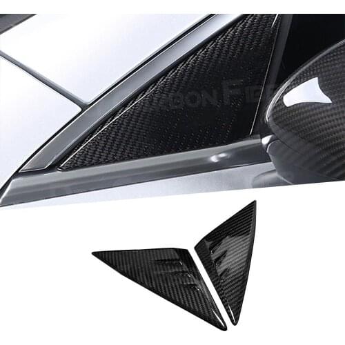 Fit for Mercedes Benz CLA A Class W118 CLA200 260 A180 AMG 2020+ High Quality Carbon Fiber Modified A-Pillar Spoiler
