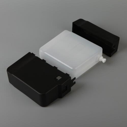 Used for VJ 1210 1220 1510 1530 1550 1610 1620 inkjet coding printer ink solvent make up empty cartridge with seal 750ml