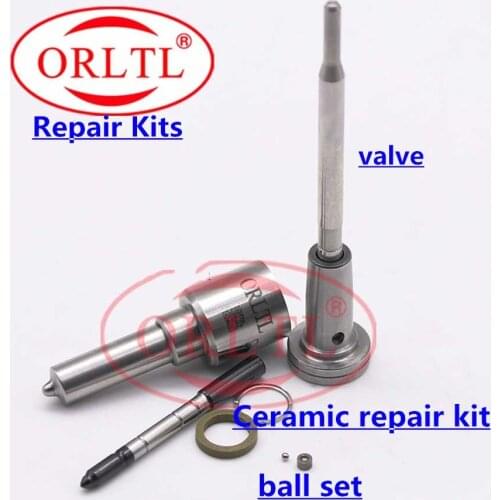 ORLTL Repair Kits Fuel injector DLLA156P1368(0433171848)valve F00VC01033 Repair Injection For 0445110279 0445110186 0445110730