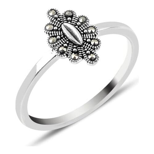 Silverlina Silver Marcasite Sterling Ring
