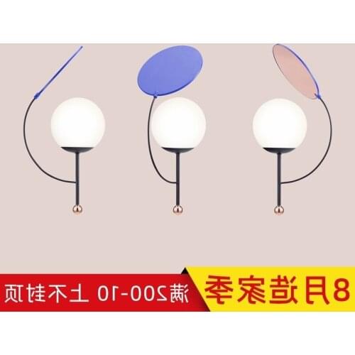 Modern Bedroom Wall Lights Stair Wall Lamp Sconce 5.9'' Globe Glass Double Ball Heads Vintage Indoor Lighting Fixtures