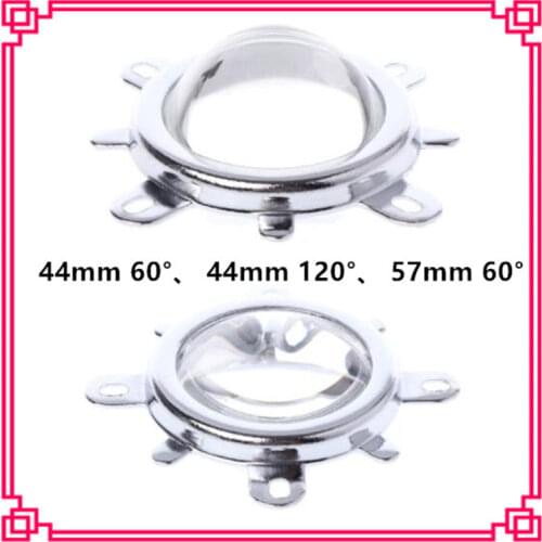 High Quality 1 Set 44mm lens 57mm Lens +Reflector Collimator+ Fixed Bracket Led Cooling System 20w30w50w100w High Power Chip