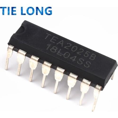 10PCS TEA2025B DIP-16 TEA2025 DIP 2025B DIP16 YD2025