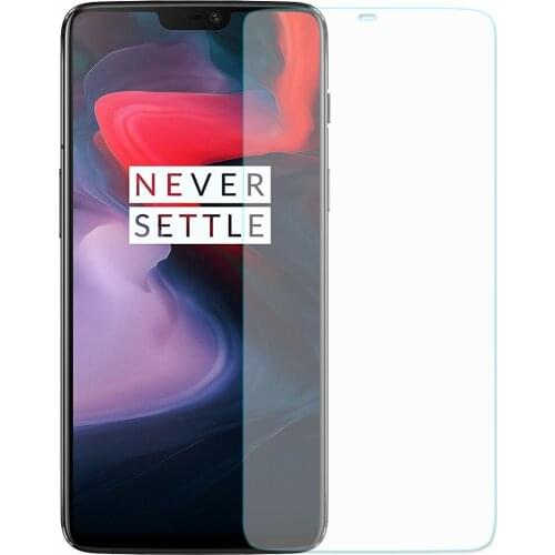 2pcs/lot 9H Tempered Glass Screen Protector For Oneplus 6 Explosion-proof Anti Scratch Front Guard Tough Films For Oneplus 6