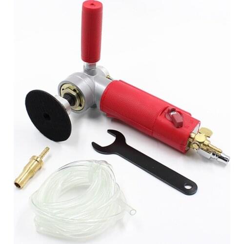 3 Inch /4 Inch Water Injection Pneumatic Water Mill Professional Pneumatic Water Sander Air Wet Polishing Machine