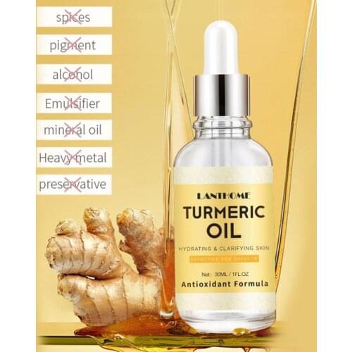 30ml Natural Turmeric Oil Essential Oil Sunflower Seed Oil Fine Anti-aging Oil Moisturizing Lines Reduces Olive Wrinkles D2K5