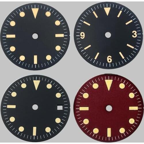 Watch accessories for sterile luminous dial 28.5 mm for ETA 2836/2824 Miyota 8215 821A Mingzhu DG2813 / 3804 movement