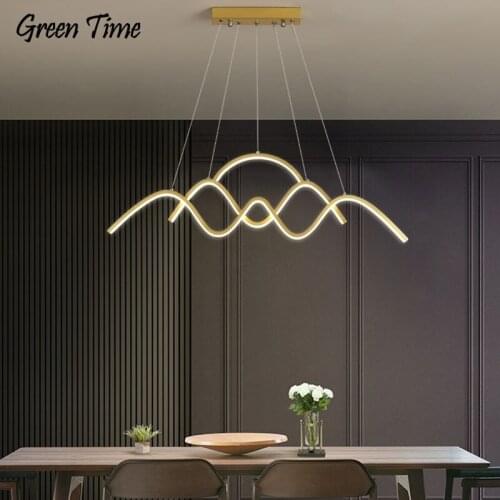 Home Lustre Led Pendant Light Modern Indoor Pendant Lamp For Dining Room Kitchen Chandelier Living Room Bedroom Hanging Lamp