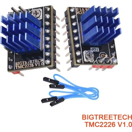 BIGTREETECH TMC2226 V1.0 Stepper Motor Driver StepStick For SKR V1.3 V1.4 MINI E3 DIP TMC2209 TMC2208 UART MKS 3D Printer Parts