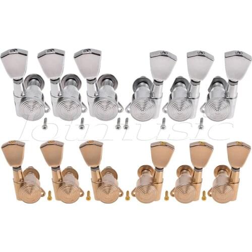 Electric Acoustic Guitar String Tuning Pegs Keys Tuners Machine Heads 3x3 2 Set