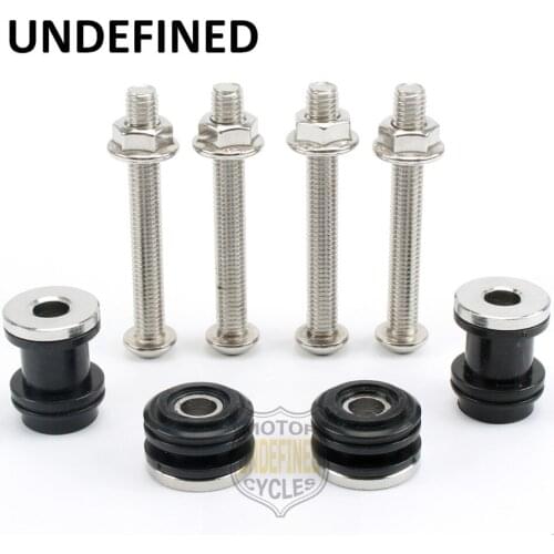 Motorcycle Sissy Bar Docking Hardware Kit Detachable Backrest Luggage Rack Mount Kits For Harley Sportster XL 883 1200 2004-2017