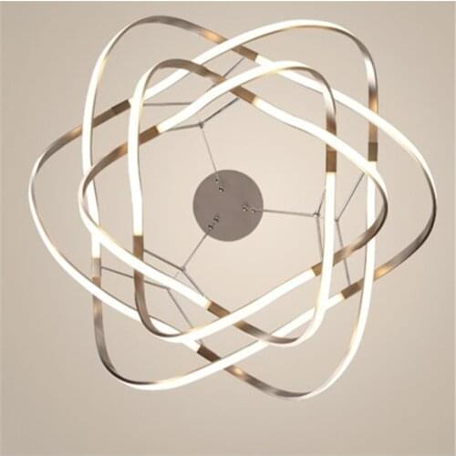 Nordic Chandelier Lighting Creative Personality Living Room Lustres Simple Atmosphere Dining Room Bedroom Postmodern Luminarie