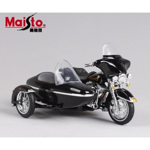 Maisto 1:18 Halley 1998 three-wheeled cross original authorized simulation alloy motorcycle model toy car Collecting