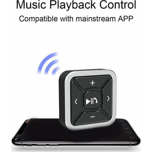 Multifunction Wireless Media Button Remote Control Car Motorcycle Bicycle Steering Wheel MP3 Music Play