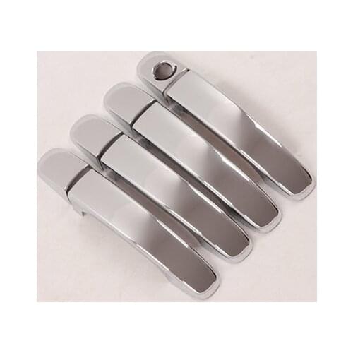 Car Door Handle Bar Cover Trim ABS Fit for Ford EVEREST 2016 Car Accessories Styling