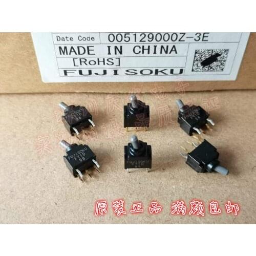 Original new 100% FT1D-2M miniature button switch vertical 5pin 2 gear rocker switch