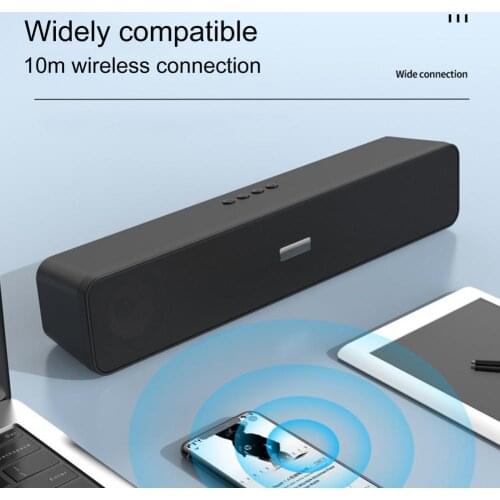 N2 Bluetooth 5.0 Speaker Stereo Sound TF Card U Disk Portable Wireless Loudspeaker for Outdoor