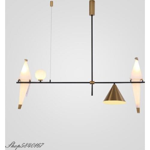 Nordic Pendant Lights Bird Lamp Room Lights Modern Hanging Lamps for Lighting Room Dining Room Lights Pendant Loft Suspension