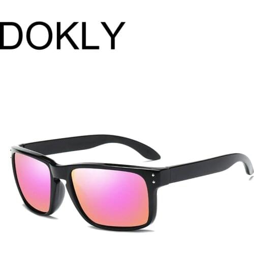 Dokly Brand New Polarized Sunglasses UV400 Fashion Men And Women Unisex Designer Sponge Oculos De Sol Glasses Eyewear