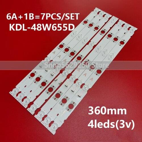 LED backlight strip LB48009 for SONY KDL-48WD653 KDL48WD653 KDL-48W650D KDL-48W653 KDL-48W655D KDL48W650D KDL48W653 KDL48W655D