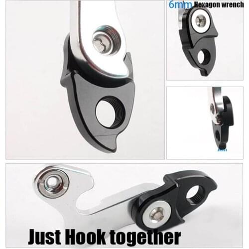 Rear Derailleur Extender MTB Mountain Bike Road Bicycle Aluminum Alloy Hanger Extension for Bicycle 40T 42T 46T 50T Cassette