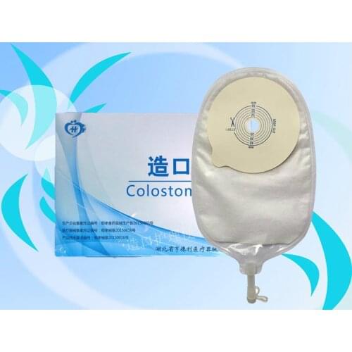 10 pcs/lot urostomy urinary pouch disposable urine collector bag 15-45mm for cystectomy pouch