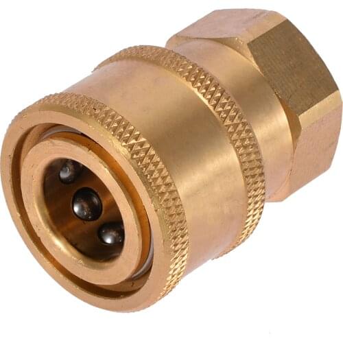 1/4'' Garden Pressure Washer Hose Adaptor G1/4 Female Quick Release Watering Sprayer Hose Connector Faucets Fitting Pipe Tools