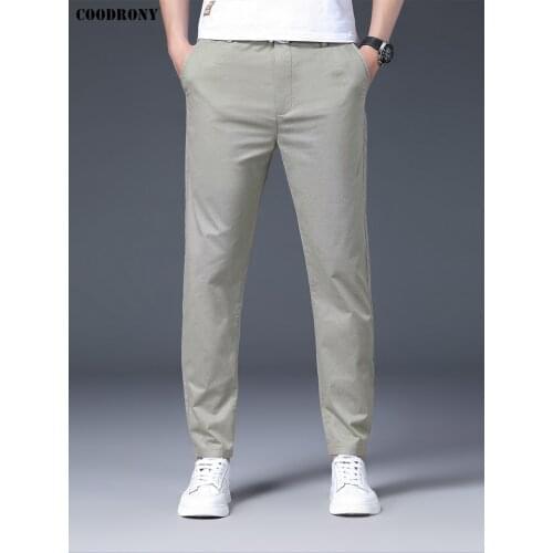 COODRONY Men's Trousers