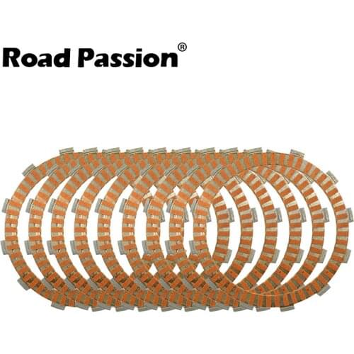 Road Passion 9pcs Motorcycle Clutch Friction Plates Kit For Kawasaki ZZR1100 GPZ1100 ZX1100 ZZR GPZ ZX 1100 For Suzuki GSX1300
