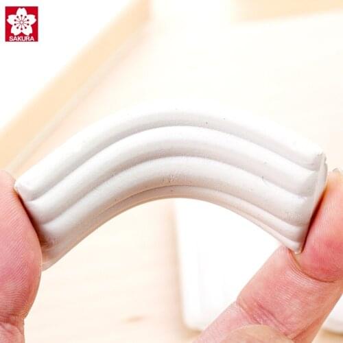 Sakura Pencil Eraser Sketch Painting Eraser Fantastic Deformable Erasers School Stationery Office Supplies Erasers Strong Clean