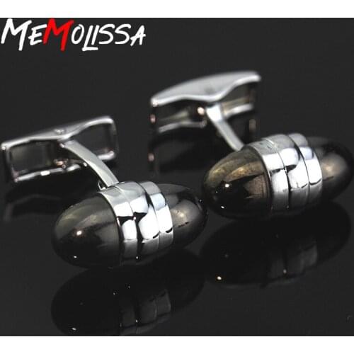 MeMolissa High Quality French Hexagonal Club Cufflink For Mens Shirt suit Cuff Buttons Top sale Cuff Links Jewelry