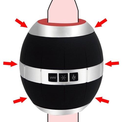 Heating Male Masturbator Vibrator Sucking Oral Stimulator Machine Mouth Masturbation Cup Automatic Blowjob Sex Toys for Men