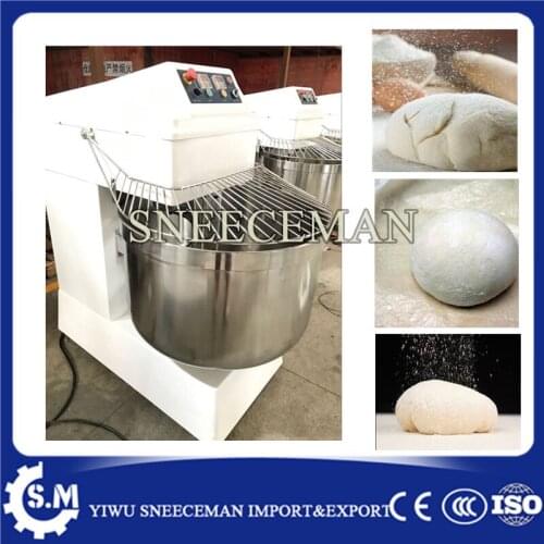 100L Commercial Heavy Duty CE Certificate Food Preparation Bakery Planetary Food Dough Mixer