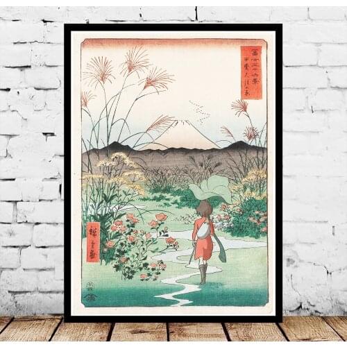 The Secret World of Arrietty Japanese Art Anime Japanese Anime Poster Canvas Painting