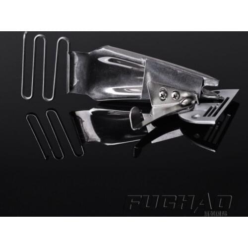 Overlock Folder TAPE SIZE 55mm A10 Hemmer Right Angle Bias Binder For Lockstitch Machine Binding Of Curve Edge