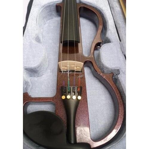 Violin 4/4 electric violin handcraft violino Musical Instruments violin Wood bow