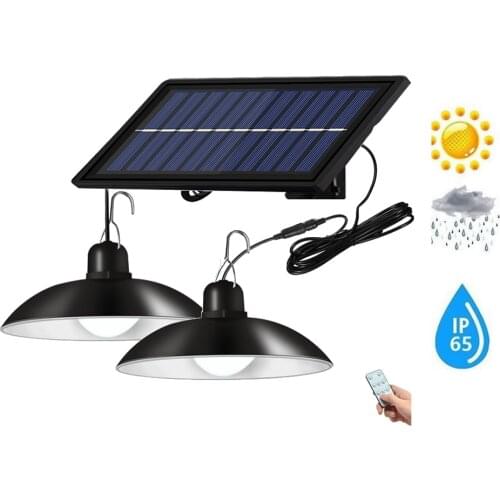 Retro Lampshade style solar chandelier switch and 3m cable for outdoor indoor porch balcony outdoor indoor automatic switch sola