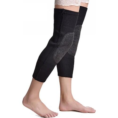 Warm Middle-Aged And Old People Cashmere Kneepad Winter Wool Health Massage Cycling Sports