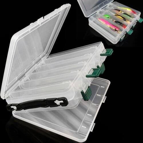 1Piece Fishing Accessories Plastic Fishing Lure Box / Squid Jig Box Fishing Tackle Case EGI / Bass