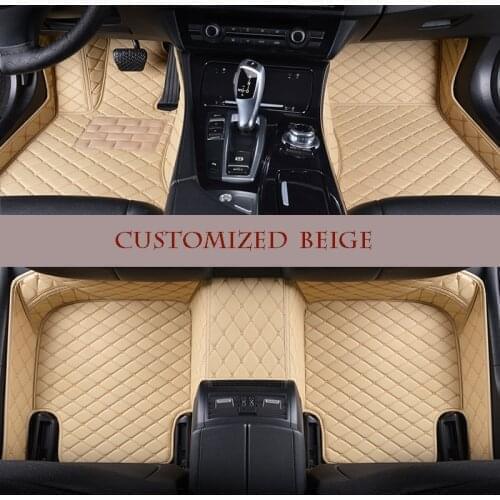 Car floor mats for audi a4 b8 a3 8p a5 sportback a7 q2 tt mk1 q3 a3 a4 b6 b7 avant c6 4f RS 4 5 6 7 q5 q7 100 accessories