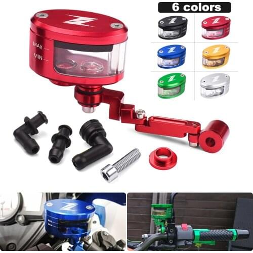 Motorcycle Motorbike Brake Clutch Tank Cylinder Fluid Oil Reservoir Cup For Kawasaki Z650 Z900 Z400 Z1000 Z1000R Z1000SX Z900RS