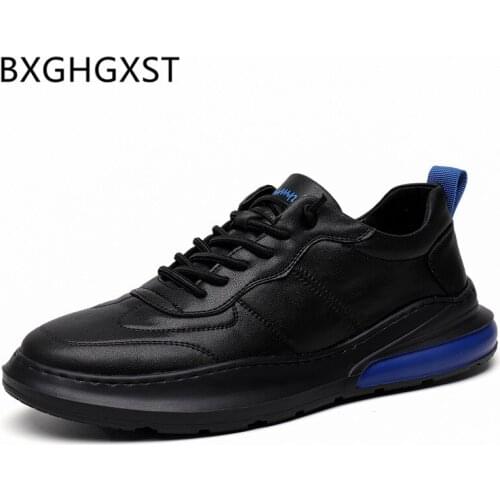 Leather Sneakers Men Casual Shoes Slip Ons Port Shoes Men Sneakers Genuine Leather Shoes Men Loafers Zapatos Hombre Casual Cuero