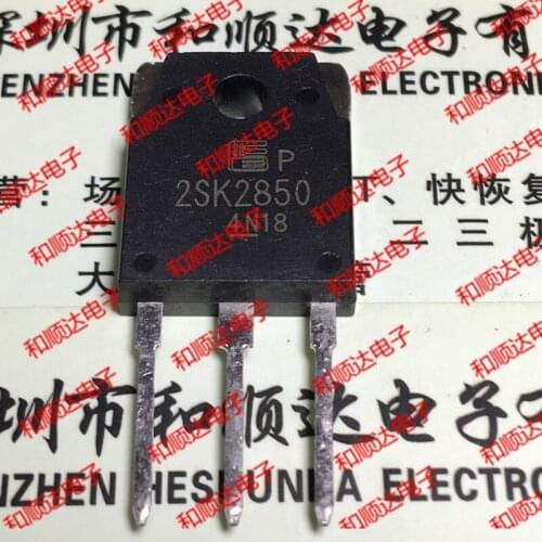 New 5pcs 2SK2850 TO-3P 900V 6A