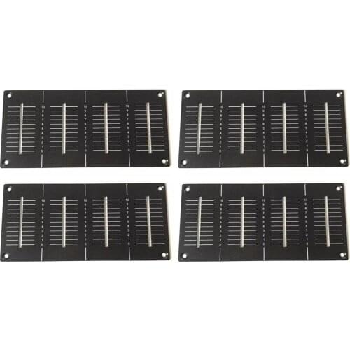 4PCS Fader Panel DAH2426 OEM Main Faceplate Replace for Pioneer DJM800 DJM-800