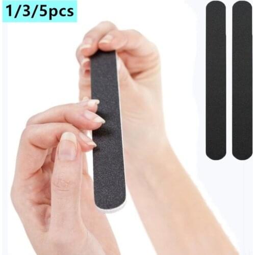 10 Pcs Nail File Buffer Sandpaper Nail File Grey Nail Files Side Sanding Buffer Block Set for UV Gel Polish Manicure Nail File
