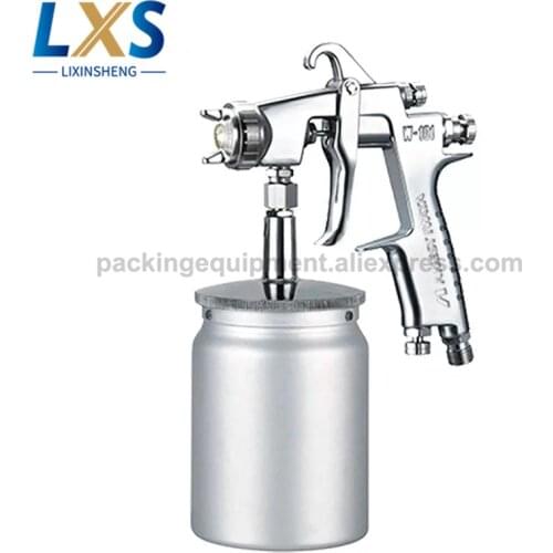 Japan Iwata Spray Gun W-101-S Stainless Steel 1.0,1.3,1.5,1.8mm Furniture Cars Painting Paint Sprayer Pneumatic Spray Gun